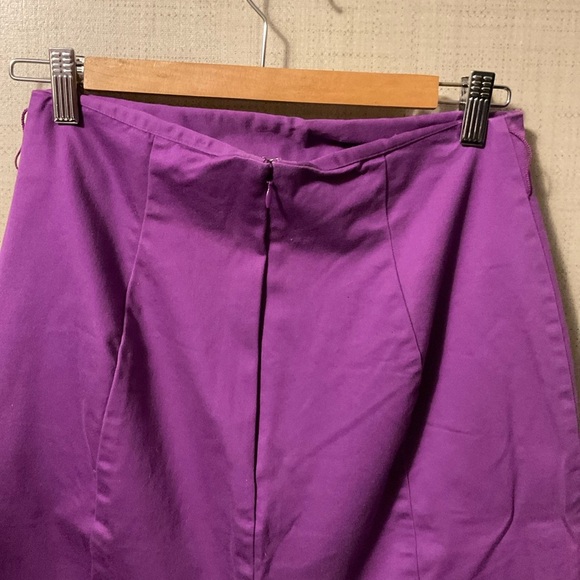 Worthington Vibrant Purple Pencil Skirt - Picture 3 of 7